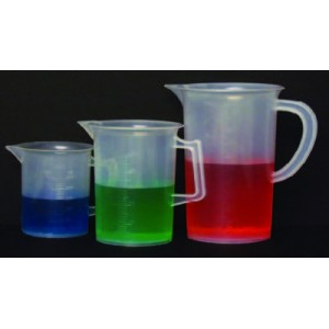 Beaker with handle plastic jug 250ml